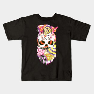 Hippy Skull Kids T-Shirt